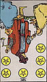 Six of Pentacles Reversed