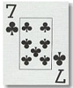 Seven of Clubs in the House of Money